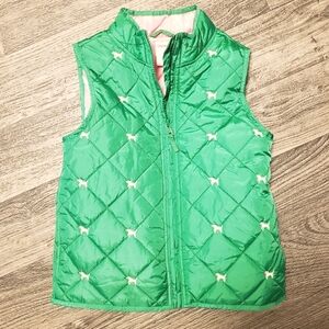 GYMBORE GIRL'S EMBROIDERED PUFFER VEST | Size Medium | Like New